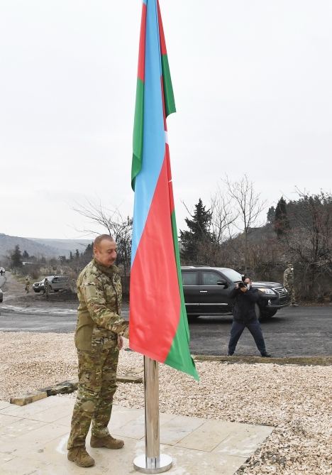 Prezident İlham Əliyev və birinci xanım Mehriban Əliyeva Qubadlı və Zəngilan rayonlarında olublar (FOTO/VİDEO) (YENİLƏNİB)