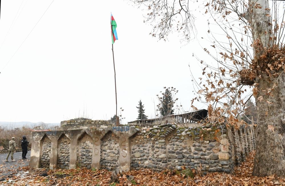 Prezident İlham Əliyev və birinci xanım Mehriban Əliyeva Qubadlı və Zəngilan rayonlarında olublar (FOTO/VİDEO) (YENİLƏNİB)