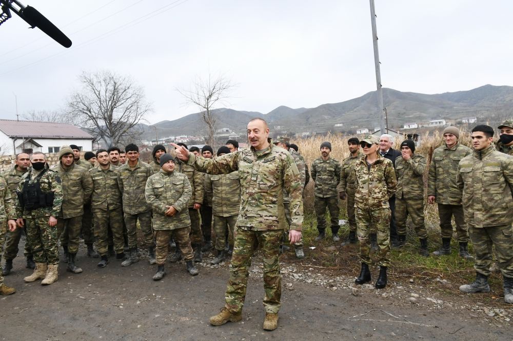 Prezident İlham Əliyev və birinci xanım Mehriban Əliyeva Qubadlı və Zəngilan rayonlarında olublar (FOTO/VİDEO) (YENİLƏNİB)