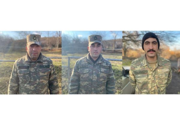 Azərbaycan əsgərləri xalqa təşəkkürlərini bildiriblər (FOTO)