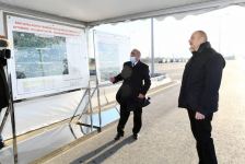 Prezident İlham Əliyev Bakı-Quba-Rusiya Federasiyası ilə dövlət sərhədi avtomobil yolunun yenidən qurulmuş hissəsində görülən işlərlə tanış olub (FOTO/VİDEO)
