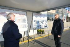 Prezident İlham Əliyev Bakı-Quba-Rusiya Federasiyası ilə dövlət sərhədi avtomobil yolunun yenidən qurulmuş hissəsində görülən işlərlə tanış olub (FOTO/VİDEO)