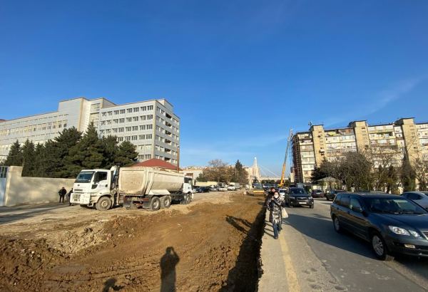 Bakının bu ərazisində olan obyektlər sökülür (FOTO)