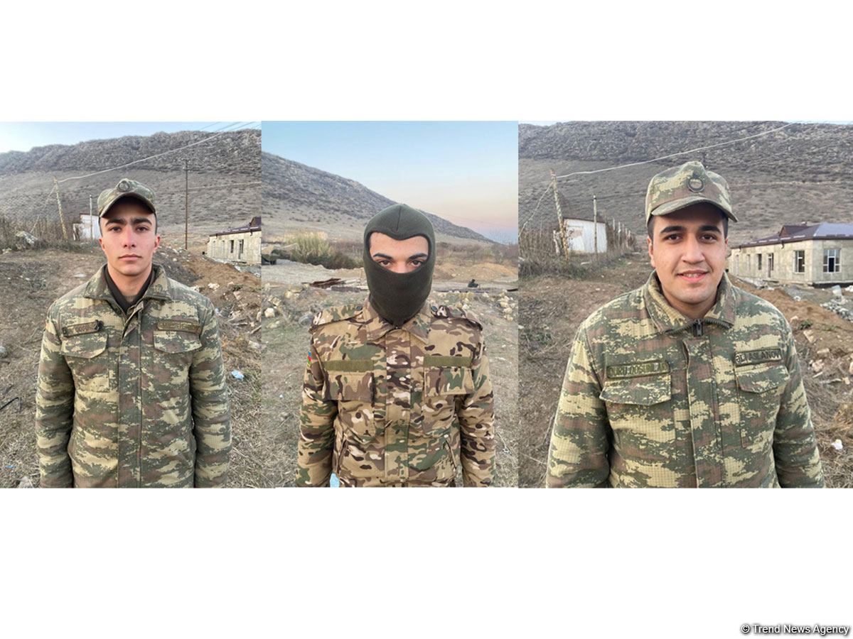 Qalib əsgərlərimiz 2021-ci ildə Azərbaycan xalqına həmrəy olmağı arzu edir (FOTO)