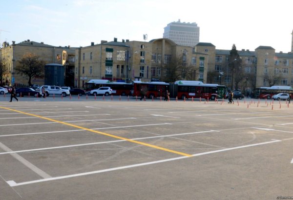 Paytaxtda üç yeni parklanma məntəqələri yaradılıb