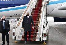 Prezident İlham Əliyev Rusiya Prezidenti Vladimir Putinin dəvəti ilə Moskvaya işgüzar səfərə gəlib (FOTO/VİDEO)