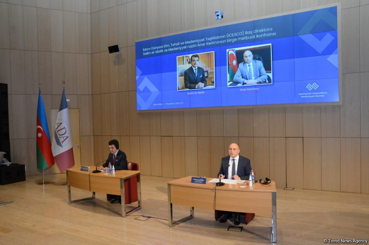 Ermənistanın təcavüzü ilə abidələrimizə dəyən ziyan daim İCESCO-nun diqqətində olub - Nazir (FOTO)