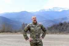 Prezident İlham Əliyev Füzuli rayonunda Füzuli-Şuşa yolunun və hava limanının təməlini qoyub, Şuşa şəhərində səfərdə olub (FOTO/VİDEO) (YENİLƏNİB)