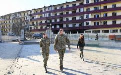 Prezident İlham Əliyev Füzuli rayonunda Füzuli-Şuşa yolunun və hava limanının təməlini qoyub, Şuşa şəhərində səfərdə olub (FOTO/VİDEO) (YENİLƏNİB)