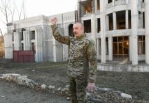 Prezident İlham Əliyev Füzuli rayonunda Füzuli-Şuşa yolunun və hava limanının təməlini qoyub, Şuşa şəhərində səfərdə olub (FOTO/VİDEO) (YENİLƏNİB)