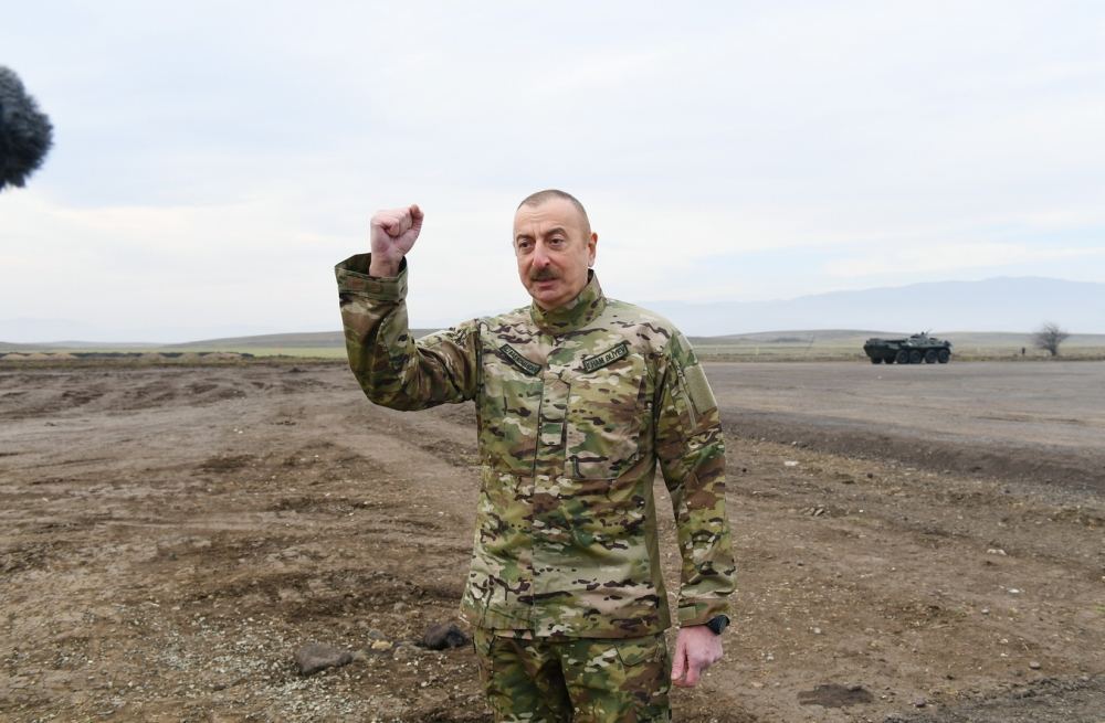 Prezident İlham Əliyev Füzuli rayonunda Füzuli-Şuşa yolunun və hava limanının təməlini qoyub, Şuşa şəhərində səfərdə olub (FOTO/VİDEO) (YENİLƏNİB)