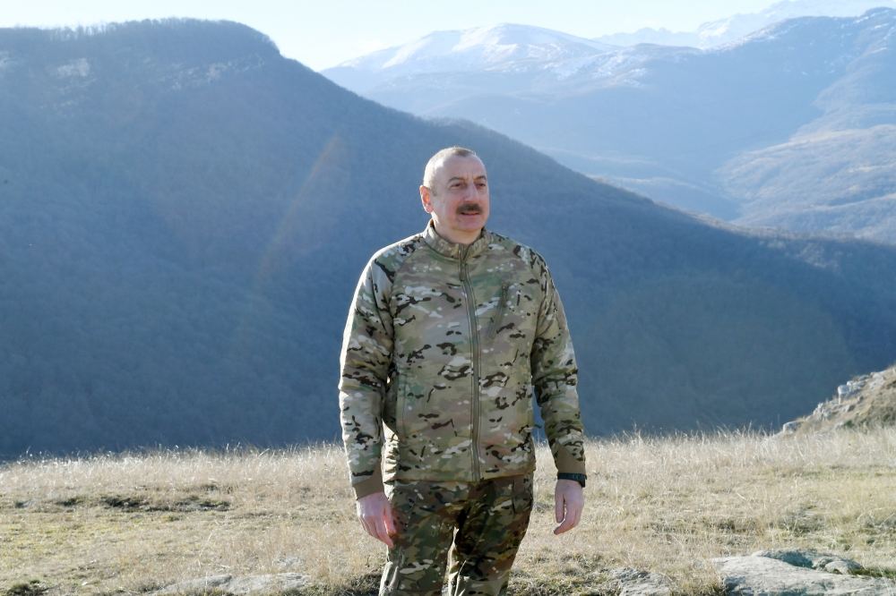 Prezident İlham Əliyev Füzuli rayonunda Füzuli-Şuşa yolunun və hava limanının təməlini qoyub, Şuşa şəhərində səfərdə olub (FOTO/VİDEO) (YENİLƏNİB)