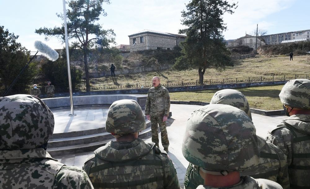 Prezident İlham Əliyev Füzuli rayonunda Füzuli-Şuşa yolunun və hava limanının təməlini qoyub, Şuşa şəhərində səfərdə olub (FOTO/VİDEO) (YENİLƏNİB)