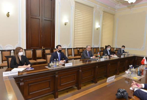 Baş prokuror Polşanın ölkəmizdəki səfiri ilə görüşüb (FOTO)