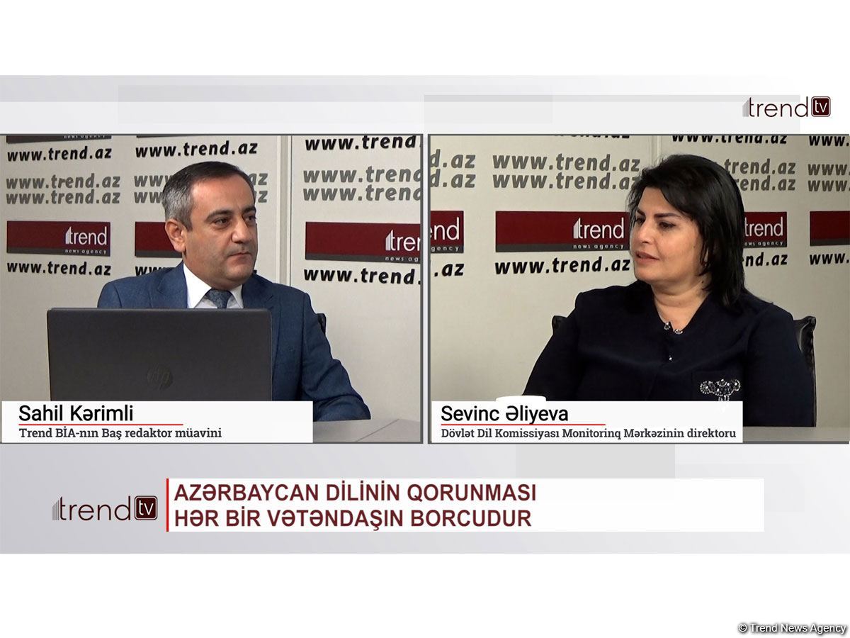 Azərbaycanda dövlət dil qaydalarını pozanlar cərimələnəcək (MÜSAHİBƏ) (VİDEO)