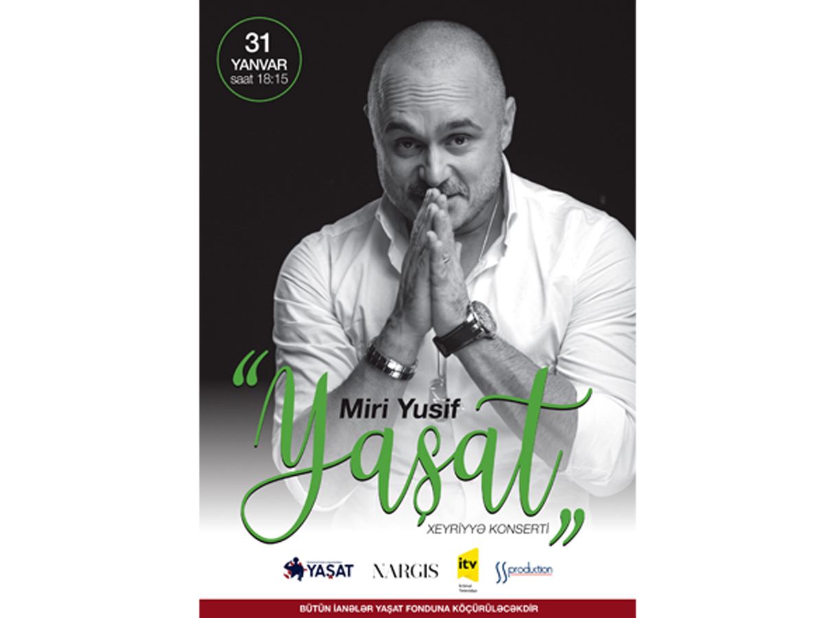 Miri Yusifin "Yaşat" adlı televiziya konserti olacaq (VİDEO)