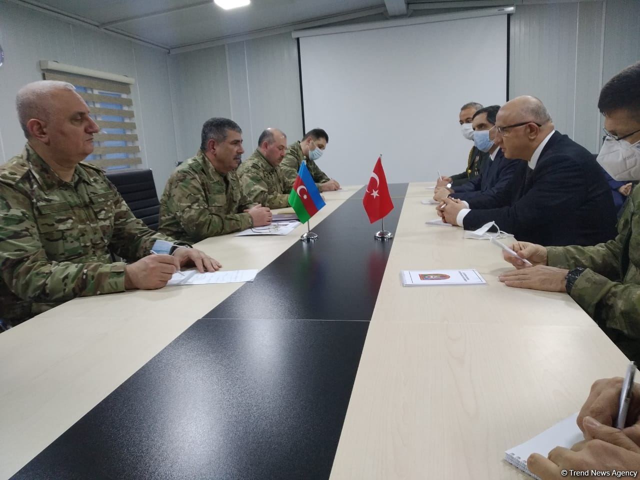 Azərbaycan ilə Türkiyə arasında Türkiyə-Rusiya Birgə Monitorinq Mərkəzinin fəaliyyəti müzakirə edilib - Trend TV-nin REPORTAJI (FOTO)(ƏLAVƏ OLUNUB)