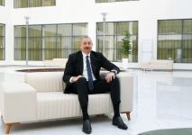 Prezident İlham Əliyev Azərbaycan Televiziyasına müsahibə verib - TAM MƏTN (FOTO/VİDEO)