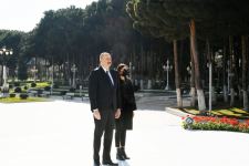 Prezident İlham Əliyev və birinci xanım Mehriban Əliyeva Abşeronda bir sıra sosial obyektlərin, həmçinin Yasamalda yeni salınan meşə tipli parkın açılışında iştirak ediblər (FOTO/VİDEO) (YENİLƏNİB)