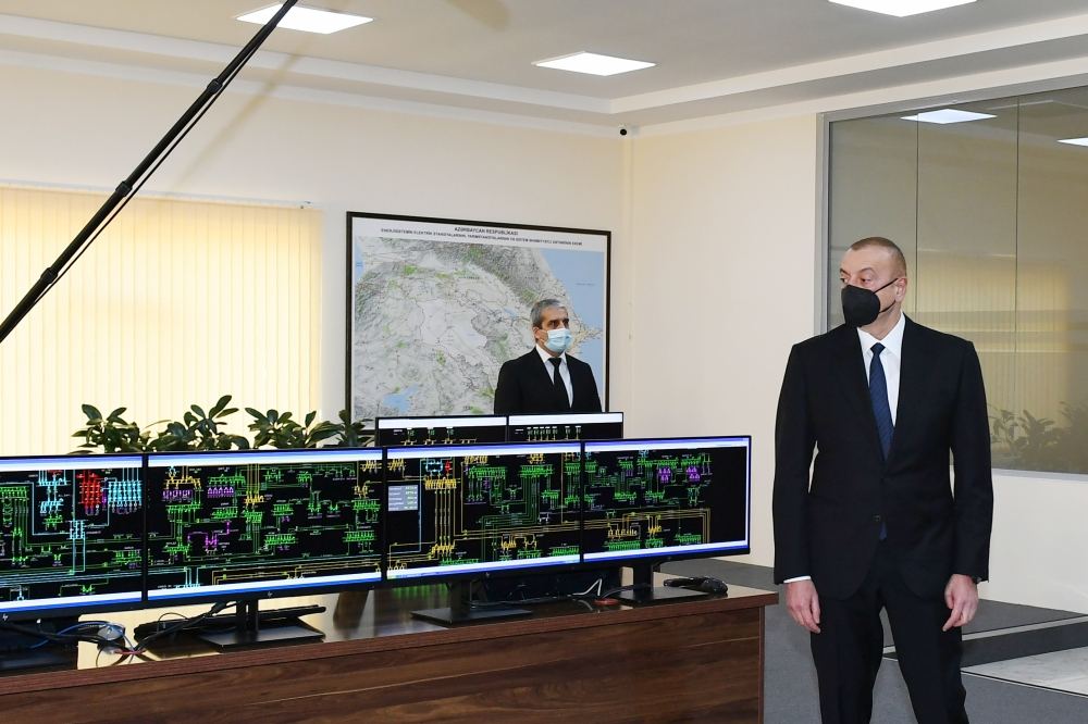 Prezident İlham Əliyev Abşeron rayonunda “Xırdalan” yarımstansiyalarının açılışında iştirak edib (FOTO/VİDEO) (YENİLƏNİB)