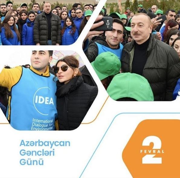 Birinci vitse-prezident Mehriban Əliyeva Azərbaycan gənclərini təbrik edib (FOTO)