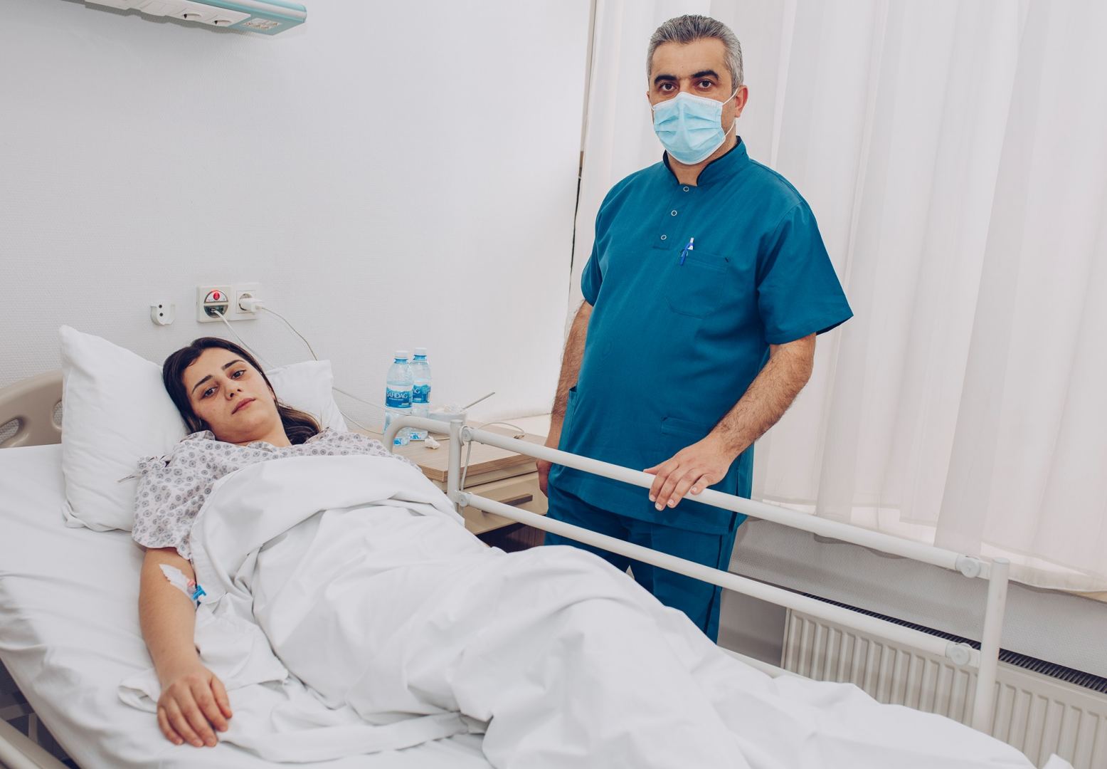 İki şəhid atası "YAŞAT" fondu tərəfindən əməliyyat olunub (FOTO)