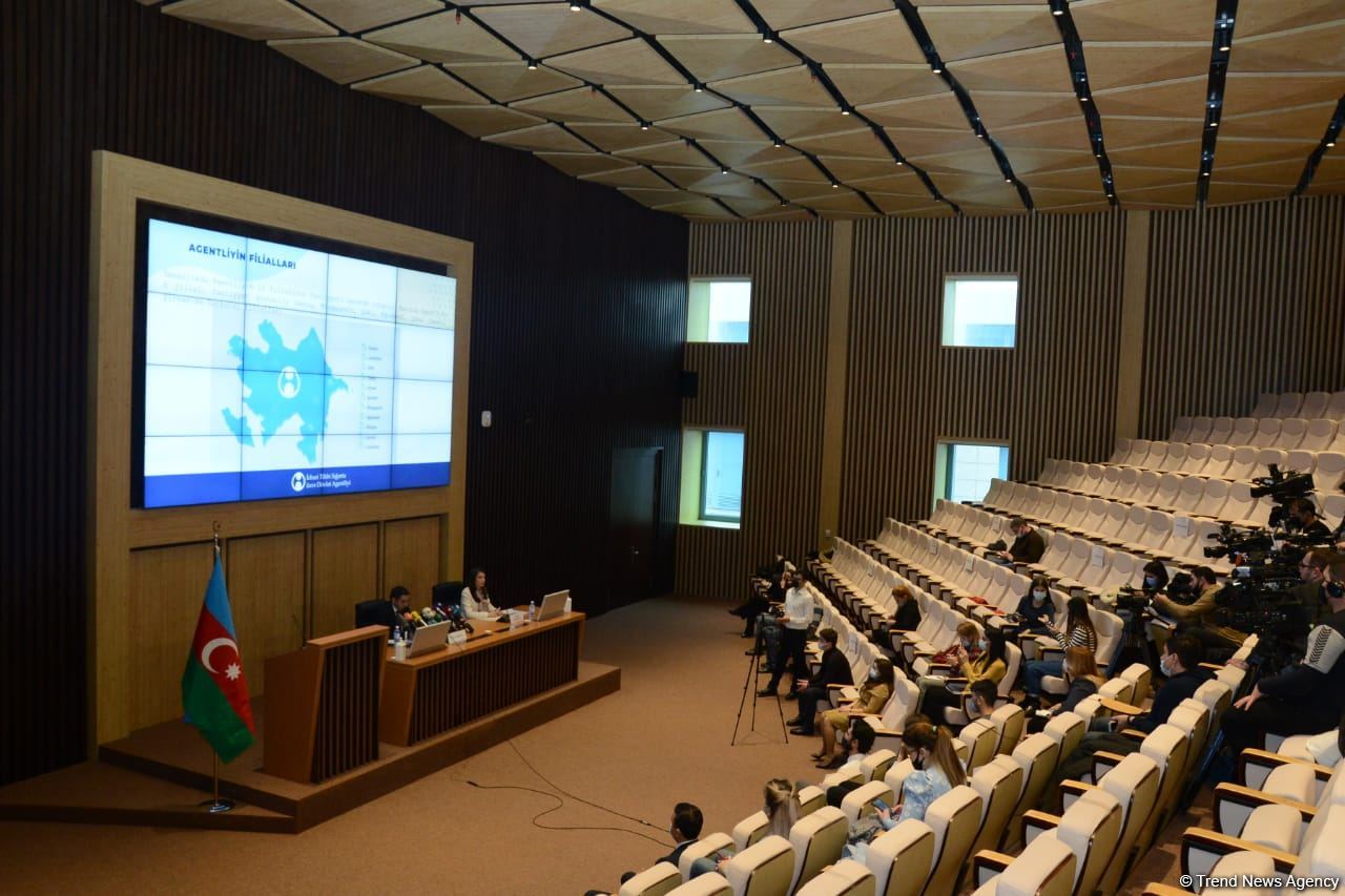 İcbari Tibbi Sığorta üzrə Dövlət Agentliyi brifinq keçirib (FOTO/VİDEO)
