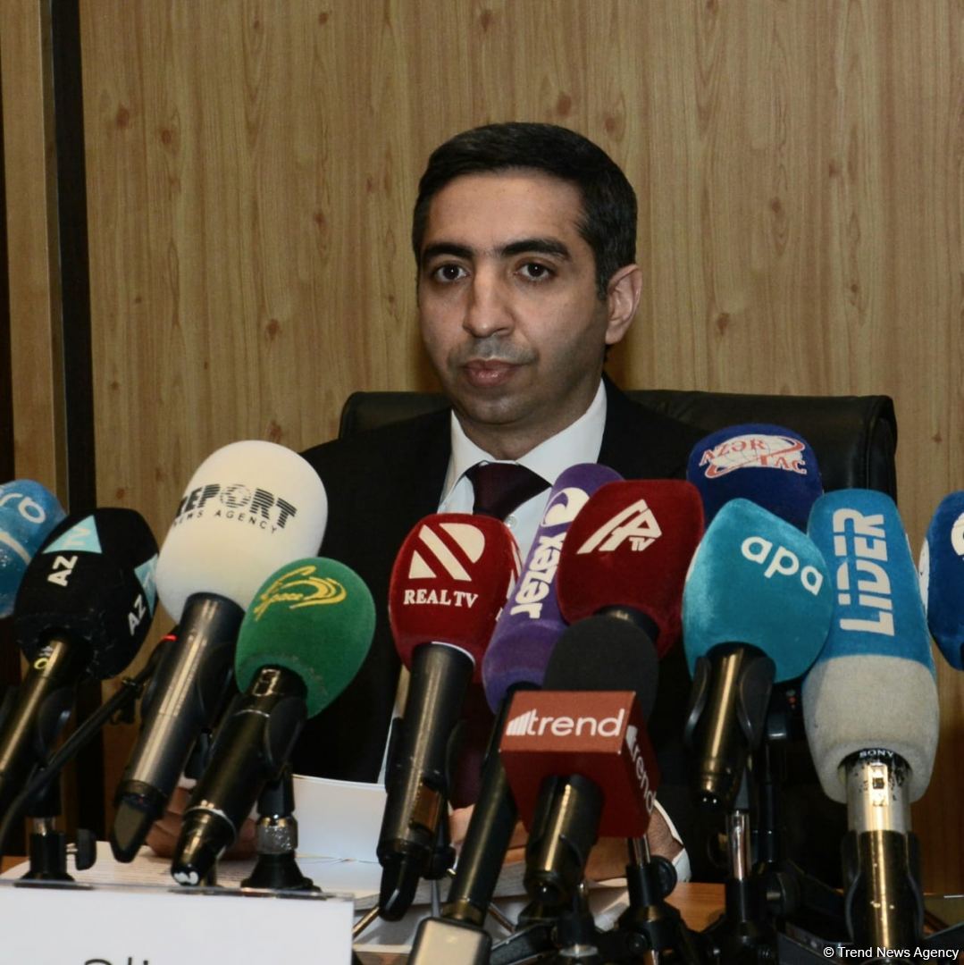 İcbari Tibbi Sığorta üzrə Dövlət Agentliyi brifinq keçirib (FOTO/VİDEO)