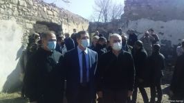 Diplomatik korpus nümayəndələri ermənilərin dağıtdığı Mədəniyyət Evi ilə tanış olublar (FOTO/VİDEO)
