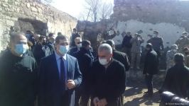 Diplomatik korpus nümayəndələri ermənilərin dağıtdığı Mədəniyyət Evi ilə tanış olublar (FOTO/VİDEO)