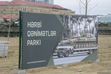 Bakıda Hərbi Qənimətlər Parkı yaradılır (FOTO/VİDEO)