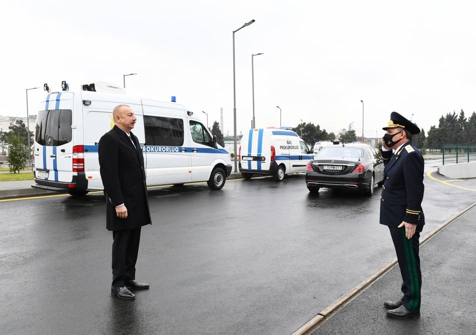 Prezident İlham Əliyev Baş Prokurorluğun yeni inzibati bina kompleksinin açılışında iştirak edib (FOTO/VİDEO) (YENİLƏNİB)