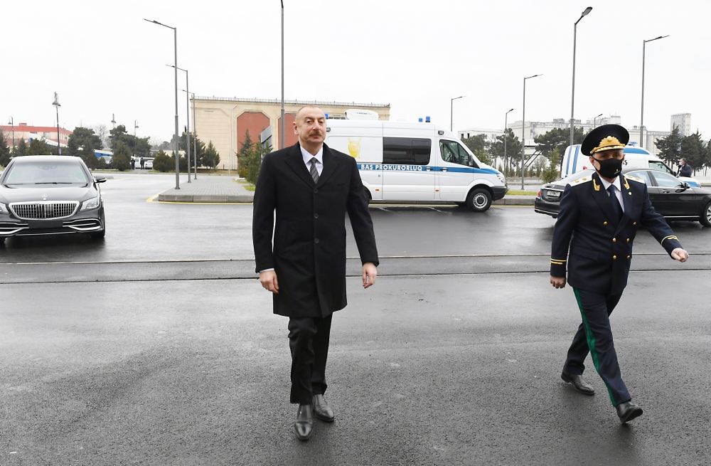 Prezident İlham Əliyev Baş Prokurorluğun yeni inzibati bina kompleksinin açılışında iştirak edib (FOTO/VİDEO) (YENİLƏNİB)