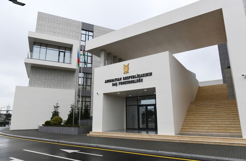 Baş Prokurorluğun yeni binasına media-tur təşkil olunub (FOTO)