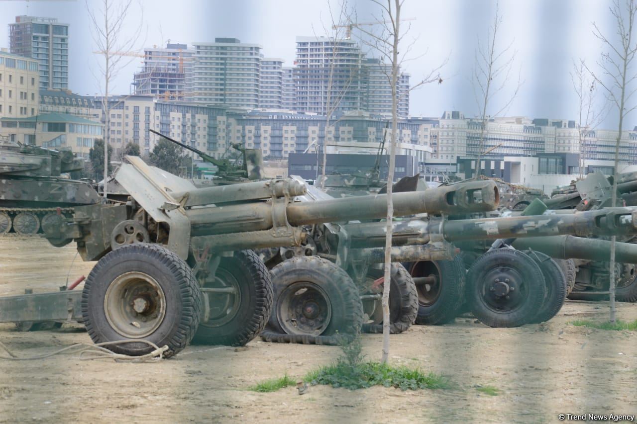 Bakıda Hərbi Qənimətlər Parkı yaradılır (FOTO/VİDEO)