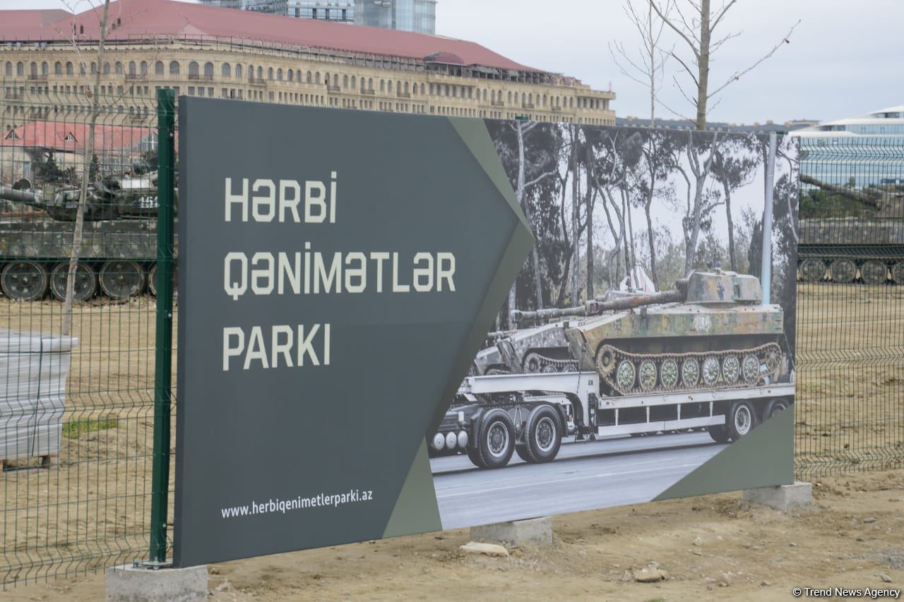 Bakıda Hərbi Qənimətlər Parkı yaradılır (FOTO/VİDEO)