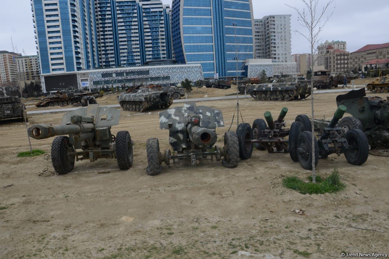 Bakıda Hərbi Qənimətlər Parkı yaradılır (FOTO/VİDEO)