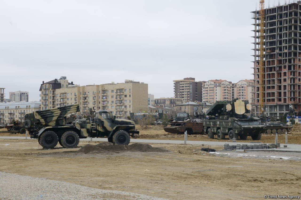 Bakıda Hərbi Qənimətlər Parkı yaradılır (FOTO/VİDEO)