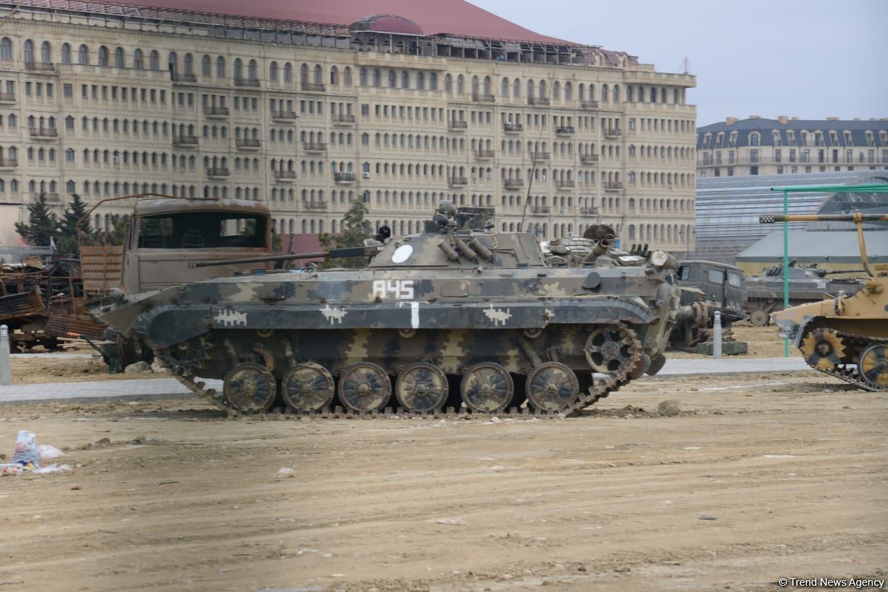 Bakıda Hərbi Qənimətlər Parkı yaradılır (FOTO/VİDEO)
