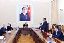 Kamran Əliyev hakim təyin edilən prokurorluq işçiləri ilə görüşüb (FOTO)