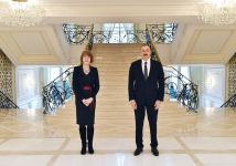 Prezident İlham Əliyev Böyük Britaniyanın Avropa qonşuluğu və Amerika məsələləri üzrə dövlət nazirini qəbul edib (FOTO/VİDEO) (YENİLƏNİB)