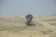 Türkiyədən gətirilən texnikalar real şəraitdə minatamizləmə fəaliyyəti icra ediblər - Trend TV-nin REPORTAJI (FOTO)