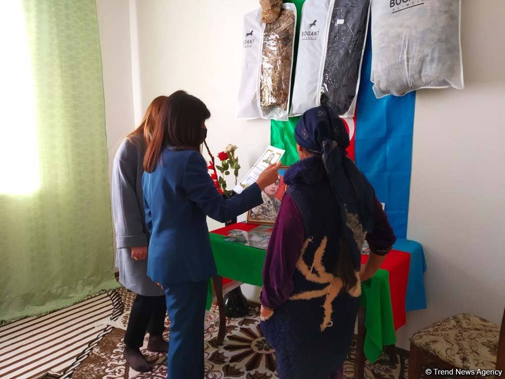 Millət vəkili Sevil Mikayılova seçiciləri ilə görüşüb, şəhid ailələrini ziyarət edib (FOTO)