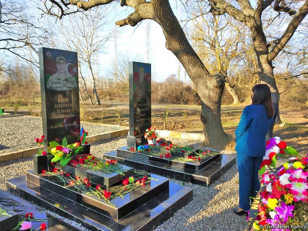 Millət vəkili Sevil Mikayılova seçiciləri ilə görüşüb, şəhid ailələrini ziyarət edib (FOTO)