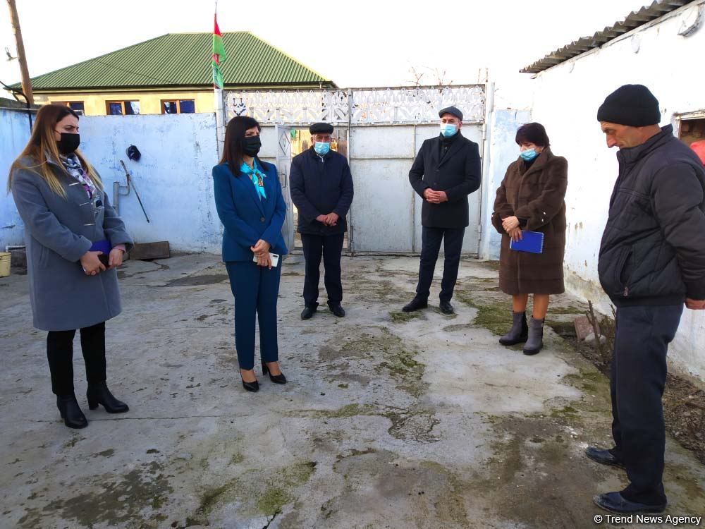 Millət vəkili Sevil Mikayılova seçiciləri ilə görüşüb, şəhid ailələrini ziyarət edib (FOTO)