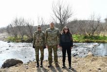 Prezident İlham Əliyev və birinci xanım Mehriban Əliyeva Füzuli, Zəngilan, Laçın və Cəbrayıl rayonlarında olublar (FOTO/VİDEO) (YENİLƏNİB)