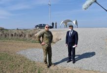 Prezident İlham Əliyev və birinci xanım Mehriban Əliyeva Füzuli, Zəngilan, Laçın və Cəbrayıl rayonlarında olublar (FOTO/VİDEO) (YENİLƏNİB)