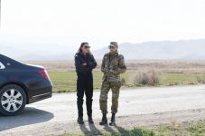 Prezident İlham Əliyev və birinci xanım Mehriban Əliyeva Füzuli, Zəngilan, Laçın və Cəbrayıl rayonlarında olublar (FOTO/VİDEO) (YENİLƏNİB)