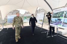 Prezident İlham Əliyev və birinci xanım Mehriban Əliyeva Füzuli, Zəngilan, Laçın və Cəbrayıl rayonlarında olublar (FOTO/VİDEO) (YENİLƏNİB)