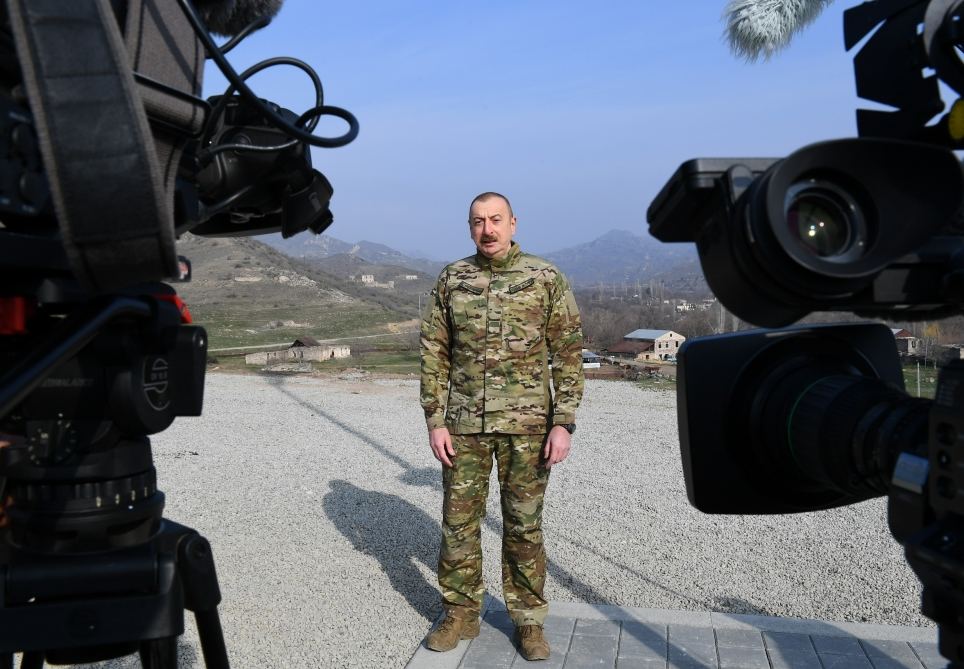 Prezident İlham Əliyev: Azad edilmiş torpaqlar “yaşıl enerji” zonası olacaq, mən artıq xarici və yerli investorları dəvət etmişəm